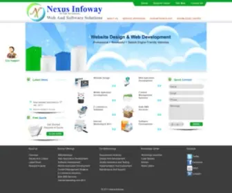 Nexusinfoway.com(Nexus Infoway) Screenshot