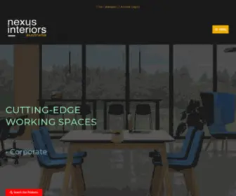 Nexusinteriors.com.au(Office Furniture Melbourne) Screenshot