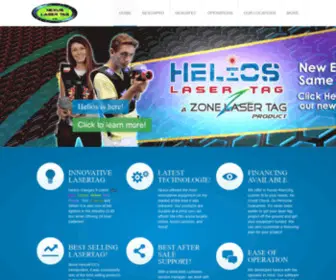 Nexuslasertag.com(Nexus laser tag equipment) Screenshot