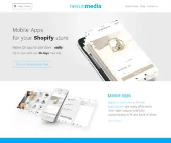 Nexusmedia-UA.com(Shopify Apps by NexusMedia) Screenshot