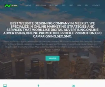 Nexusmedia.in(Website Designing Company in Meerut) Screenshot