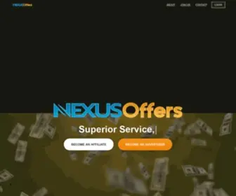 Nexusoffers.com(Nexus Offers) Screenshot