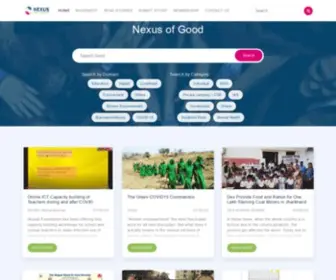 Nexusofgood.org.in(Nexus of Good) Screenshot