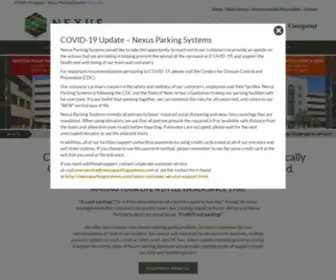 Nexusparkingsystems.com(A Global Parking Management Company) Screenshot