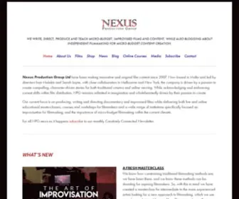 Nexusproductiongroup.com(Micro-Budget Improvised Filmmaking) Screenshot