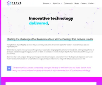 Nexustech.je(Nexus Technology Limited) Screenshot