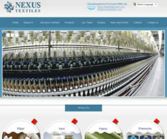 Nexustextiles.com(NEXUSTEXTILES) Screenshot