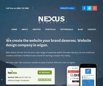 Nexuswebsites.co.uk(Nexus Websites) Screenshot