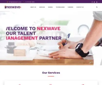 Nexwave.in(Nexwave Inc) Screenshot
