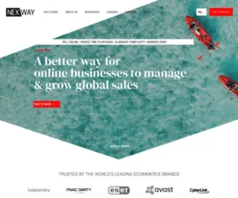 Nexway.com(Sell Digital Goods and Online Services Worldwide) Screenshot