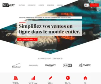 Nexway.fr(Un paiement fluide au service de votre croissance) Screenshot