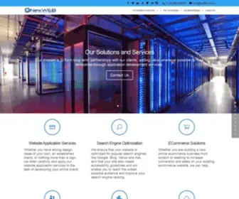 Nexweb.com(IT Services Company) Screenshot