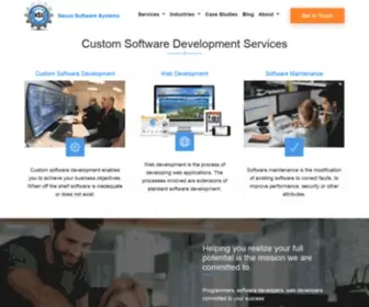 Nexwebsites.com(Nexus Software Systems) Screenshot
