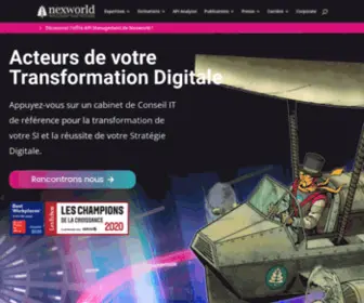 Nexworld.fr(Transformation Digitale) Screenshot