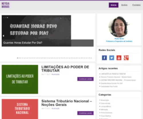 Neydjamorais.com.br(Neydja Morais) Screenshot