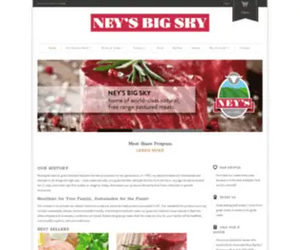 Neysbigsky.com(NEY'S PREMIUM MEATS) Screenshot