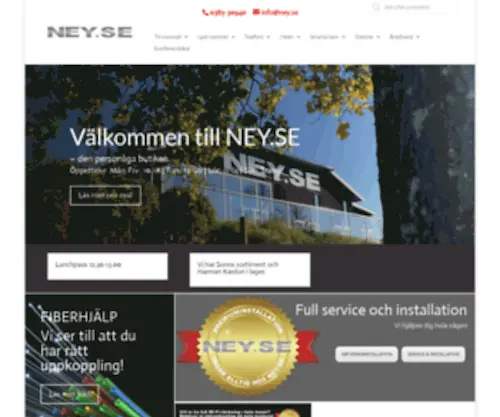 Ney.se(Välkommen) Screenshot