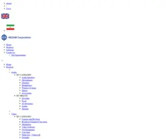 Nezamcorp.com(Nezam Corporation) Screenshot