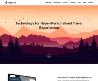 Nezasa.com(There’s a better way to book travel) Screenshot