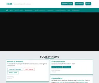 Nfas.net(National Field Archery Society) Screenshot