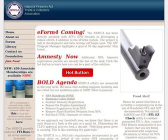 Nfatca.org(NFATCA) Screenshot