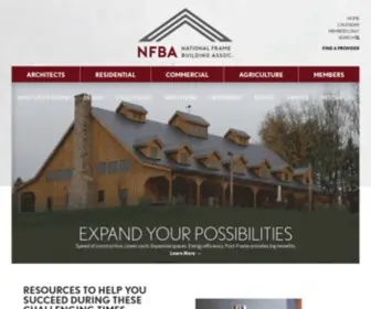 Nfba.org(National Frame Building Association) Screenshot