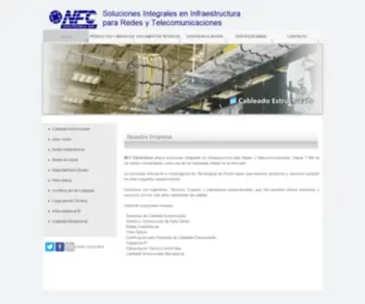 Nfcelectronica.com(NFC Electrónica Ltd) Screenshot