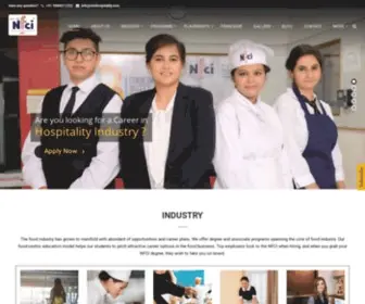 Nfcihospitality.com(NFCI HOSPITALITY) Screenshot