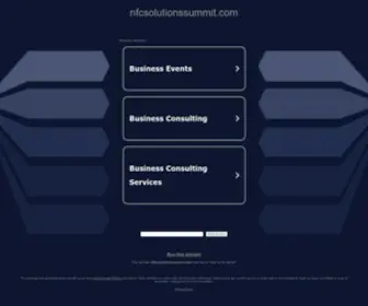 NFcsolutionssummit.com(Secure Technology Alliance) Screenshot