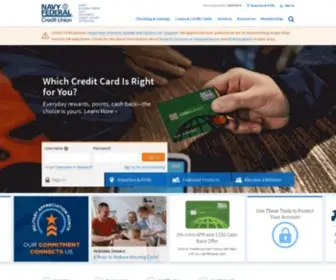 Nfcu.net(Navy Federal Credit Union) Screenshot