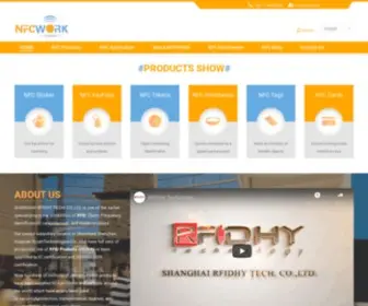 NFcwork.com(NFC Products) Screenshot