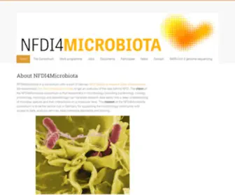 Nfdi4Microbiota.de(National Research Data Infrastructure for Microbiota Research) Screenshot