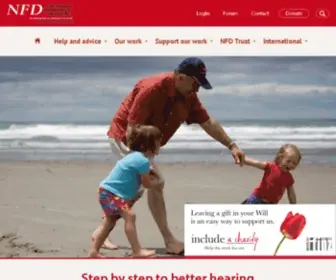 NFD.org.nz(#ImHearForYou) Screenshot