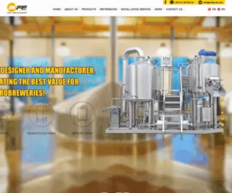 Nfebrew.com(NFE Machinery Co) Screenshot