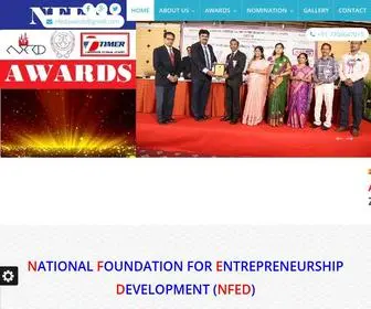 Nfedawards.com(NFED AWARDS) Screenshot