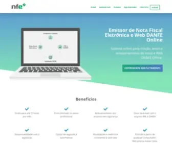 Nfemais.com.br(Web DANFE Online) Screenshot