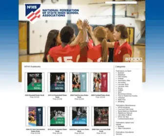 NFHS.com(National Federation of State High School Associations) Screenshot