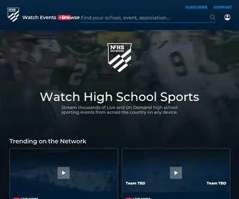 NFHsnetwork.com(High School Sports Online) Screenshot