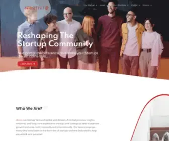 Nfinitiv.com(Venture Capital & Business Advisory for Startups) Screenshot