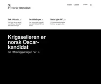 Nfi.no(Norsk filminstitutt) Screenshot