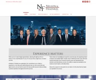 Nflawfirm.com(Los Angeles Personal Injury) Screenshot