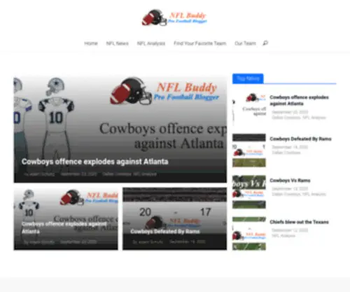 NFlbuddy.com(NFL Buddy) Screenshot