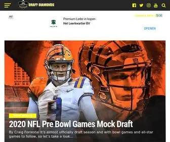 NFLdraftdiamonds.com(Our) Screenshot