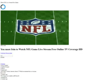 NFlgamefreestream.com(NFlgamefreestream) Screenshot