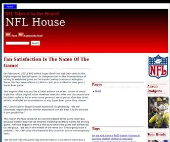 NFlhouse.com(NFL House) Screenshot
