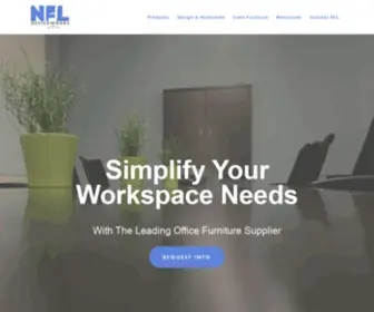 Nflinc.com(Office Furniture) Screenshot