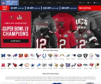 NFljerseys2021.com(NFL Officially Licensed Jersey Shop) Screenshot