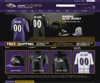 NFlravensofficialonline.com(Coalition to Advance the Protection of Sports Logos) Screenshot