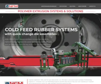 Nfmiddon.co.uk(Twin Screw Compounding Extruders) Screenshot