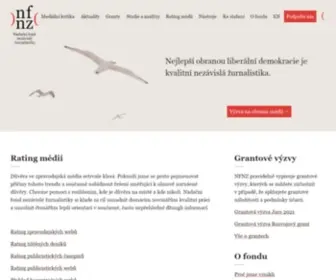 NFNZ.cz(Nadační) Screenshot